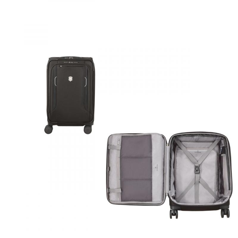 Victorinox Werks Traveler 6.0 Softside Frequent Flyer Carry-On Black