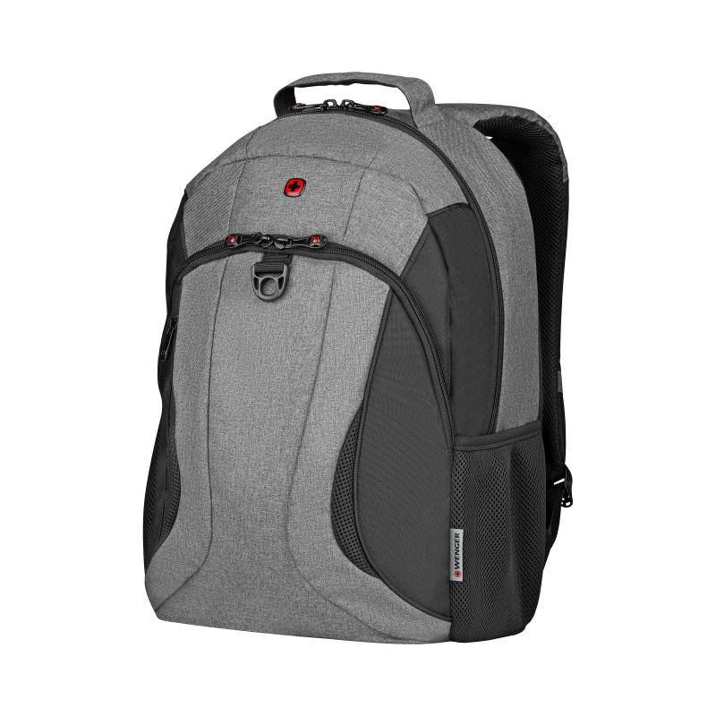 Wenger Mercury 16" Laptop Backpack with Tablet Pocket Heather/Black