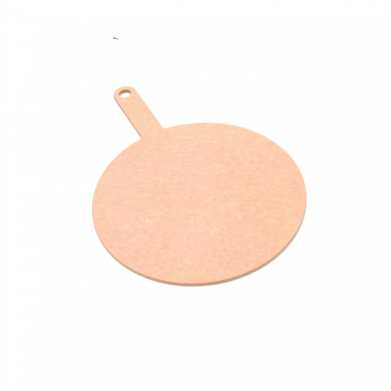 Epicurean Round Pizza Board With Handle Natural | 30x0.6cm
