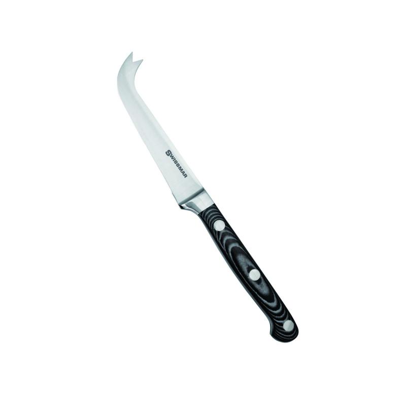 Swissmar Lux Micarta Universal Cheese Knife 8.25 | Stainless Steel