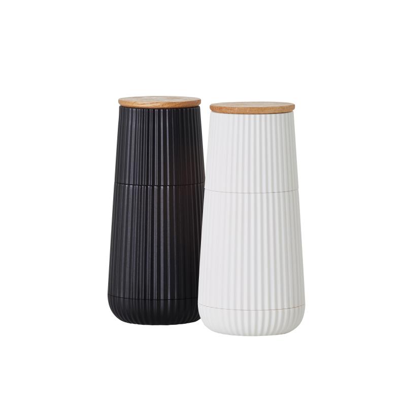 Adhoc Salt & Pepper Mills Set Scape | 12.3cm