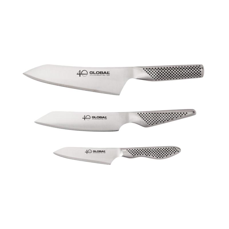 Global 40th Anniversary Knife Set | 3 Piece