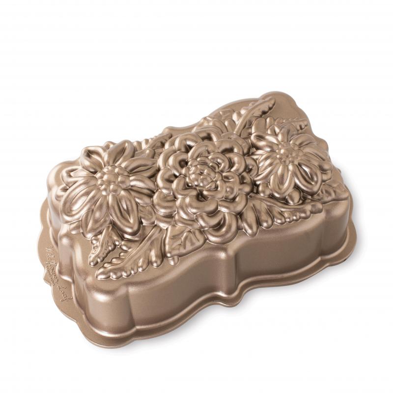 Nordic Ware Wildflower Loaf Pan | Toffee 