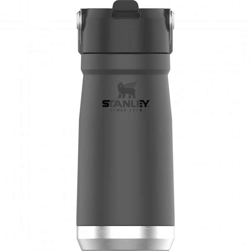 Stanley The IceFlow Flip Top Water Bottle Charcoal 17Oz/.5L
