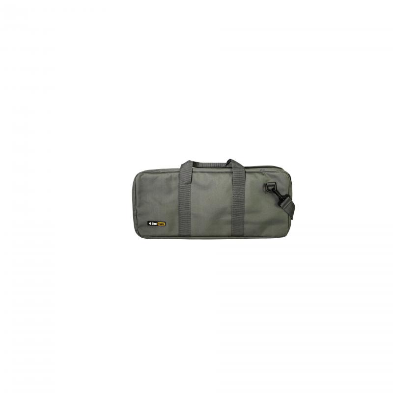 ChefTech 18 Pocket Knife Roll Storage Portable Carry Case w Strap Handle | Grey
