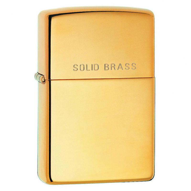 Zippo Classic Solid Brass Lighter