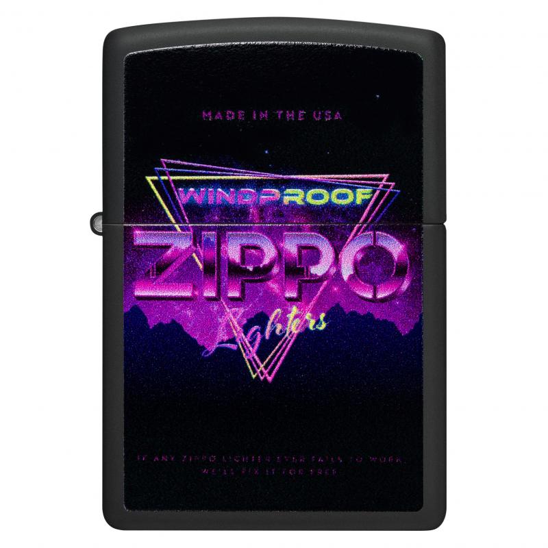 Zippo Sign Black Matte