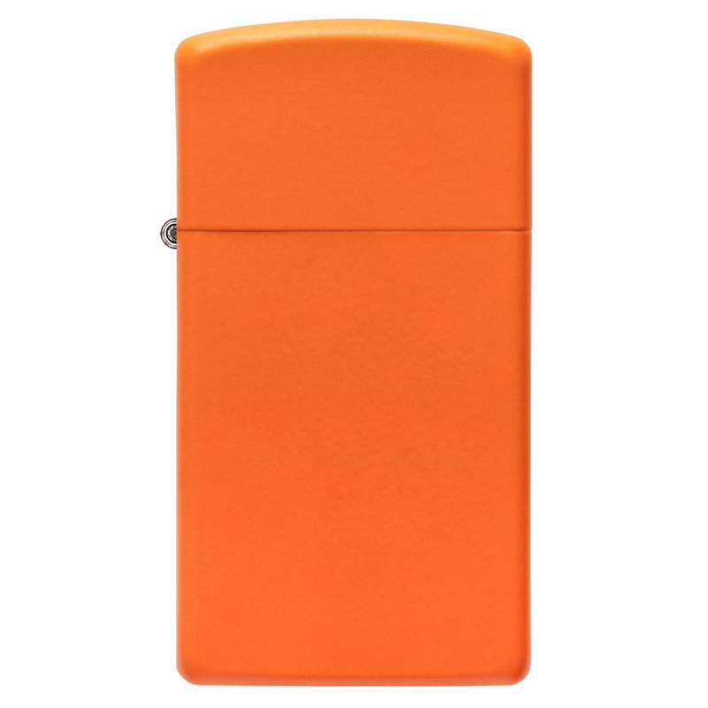 Zippo Slim Orange Matte