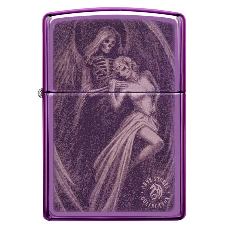 Zippo Anne Stokes High Polish Purple