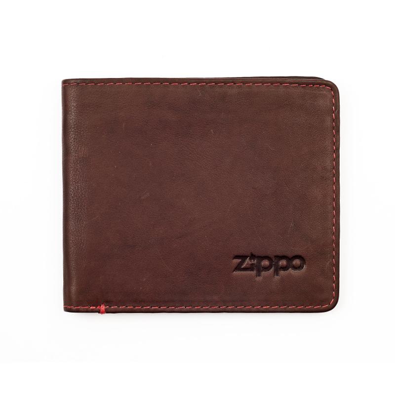 Zippo 2005119 Bi-Fold Brown 2 Cards