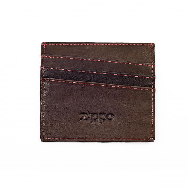 Zippo 2005127 Credit Card Holder Mocha 5 Cards