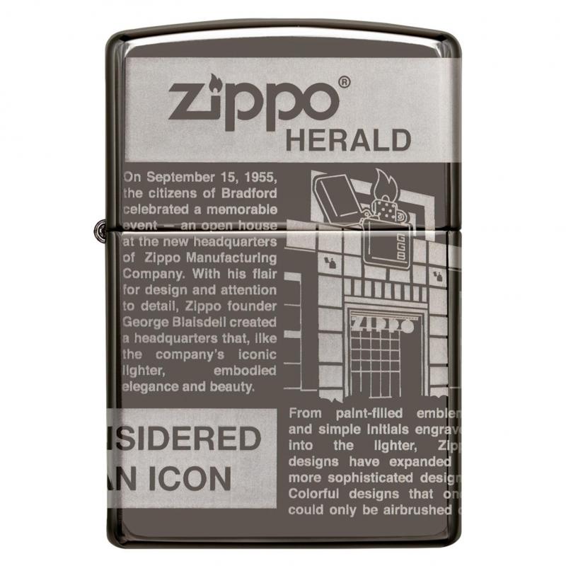Zippo Newsprint Design