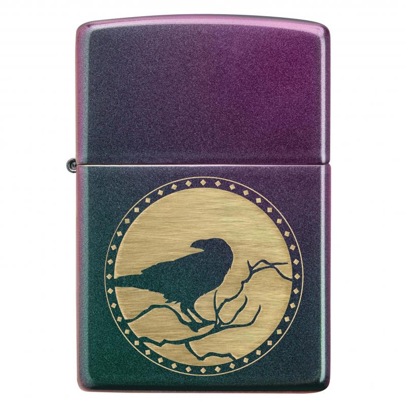 Zippo Iridescent Crow Lighter