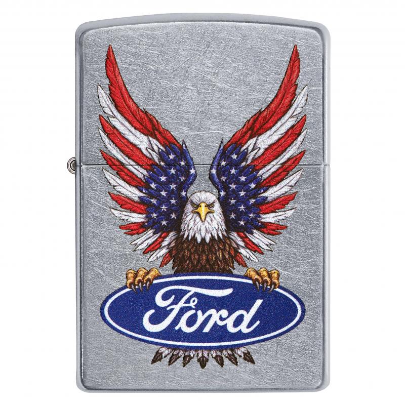 Zippo Ford Oval and American Bald Eagle Street