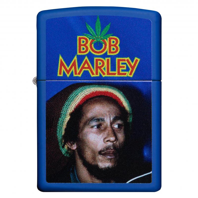 Zippo Bob Marley Royal Blue Matte