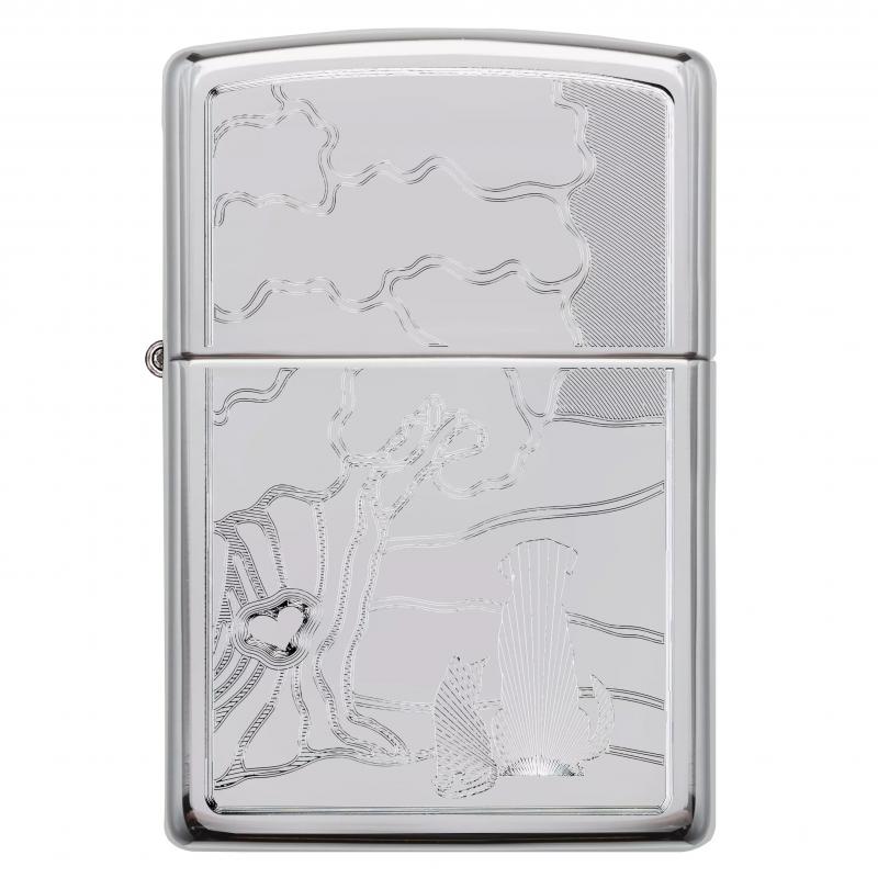 Zippo Farm High Polish Chrome
