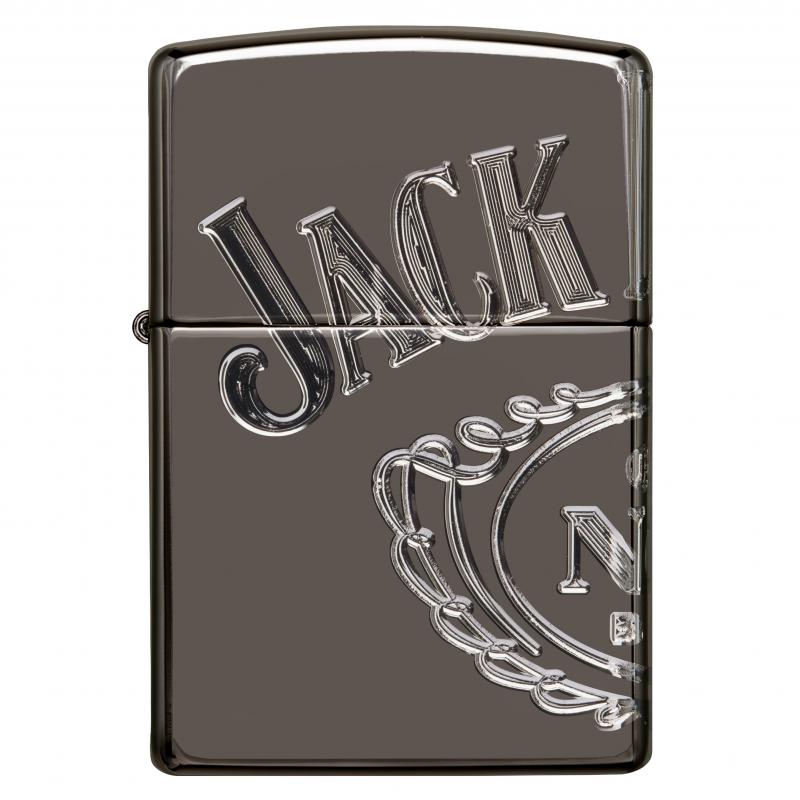 Zippo Jack Daniel's Armor HP Black Ice