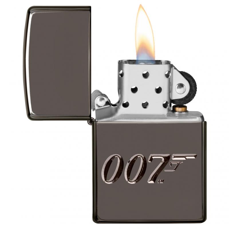 Zippo James Bond Armor HP Black Ice