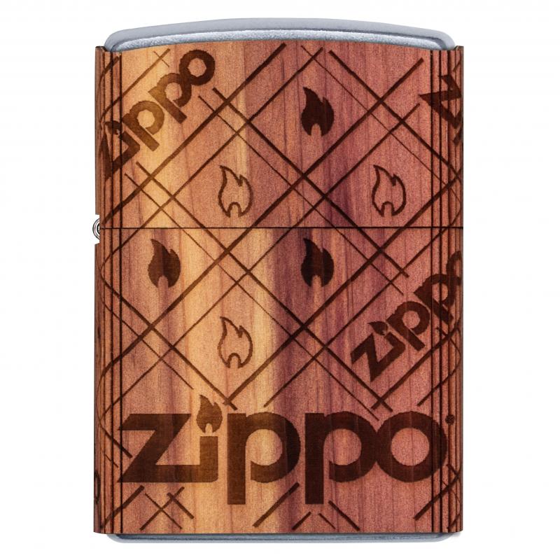 Zippo Woodchuck Zippo Cedar Emblem