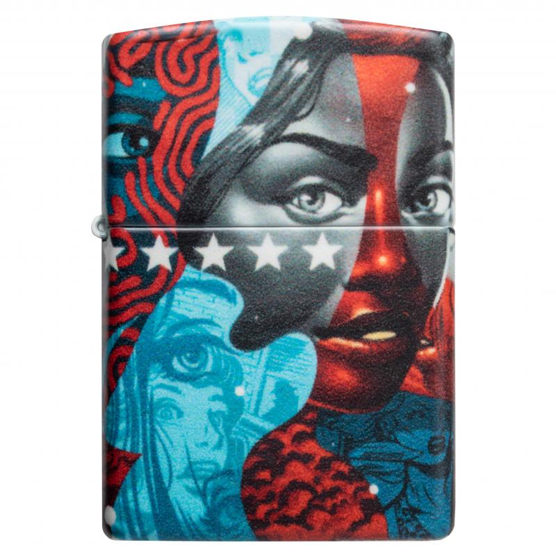 Zippo American Power White Matte 540 Colour