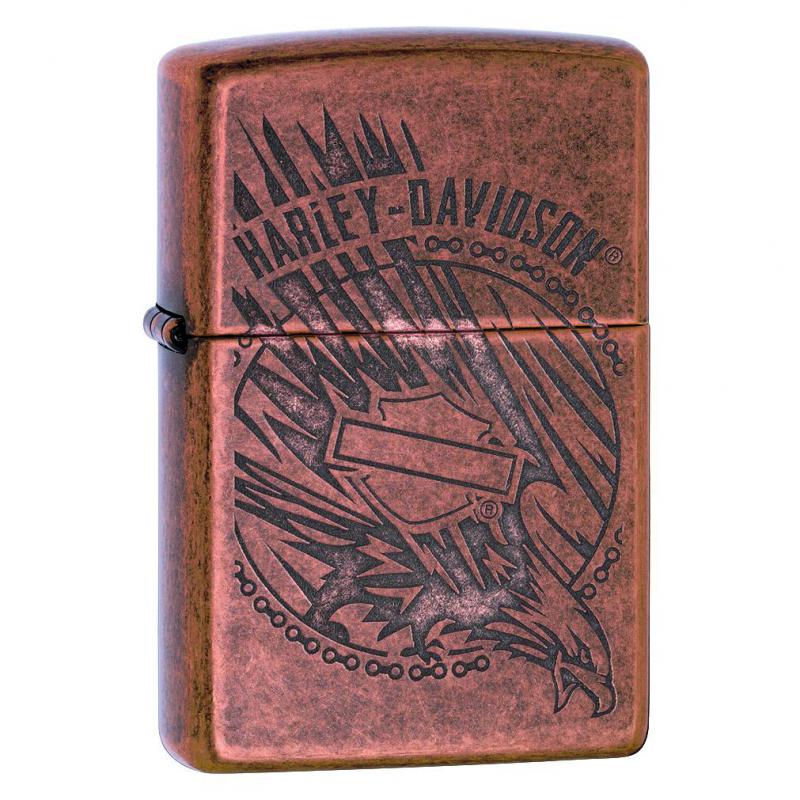 Zippo Harley Davidson - Antique Copper Lighter