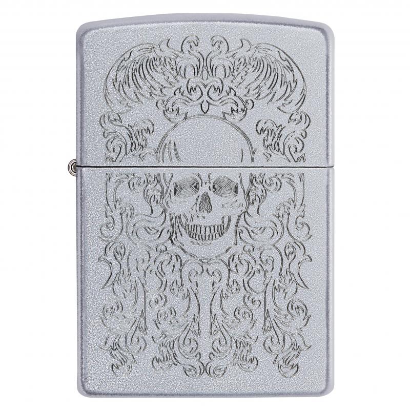 Zippo 205 Skull Design