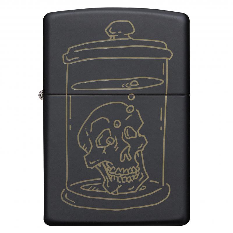 Zippo 218 Skull Design