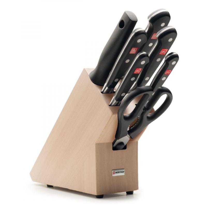 Wusthof Classic Knife Block Set | 8 Piece Set
