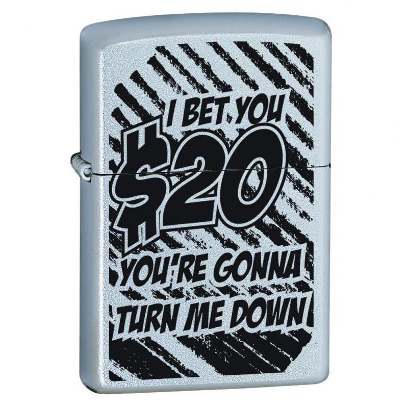 Zippo 205 I Bet You $20 Lighter