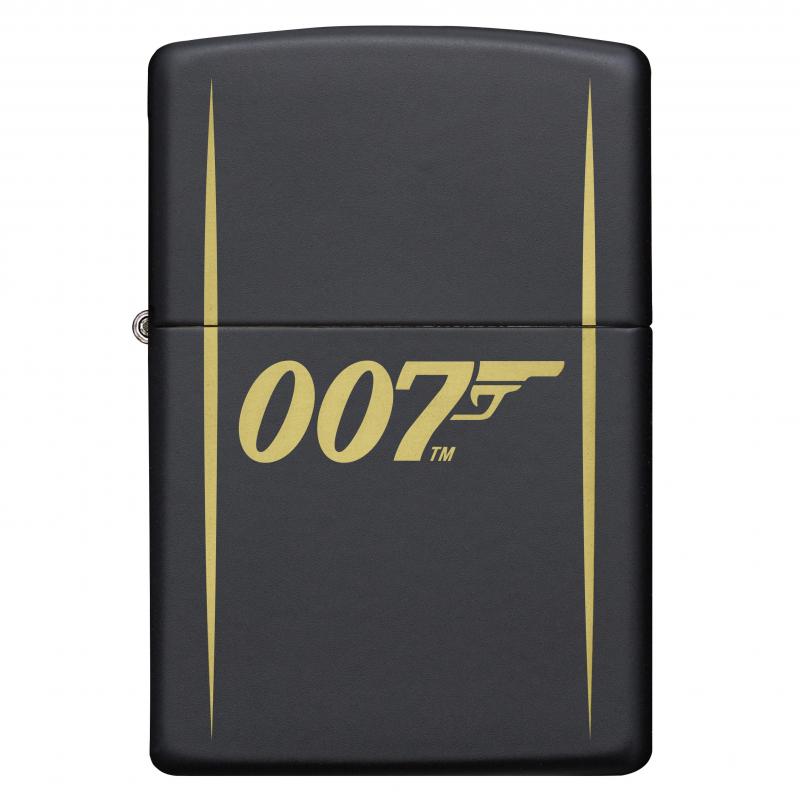 Zippo James Bond Design Black Matt