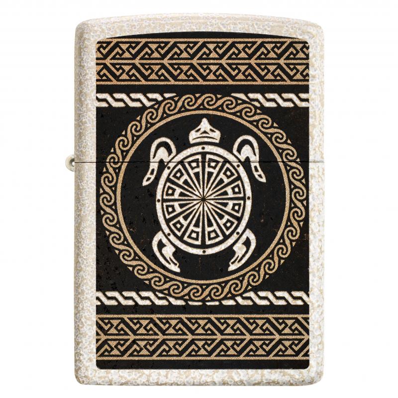 Zippo Mercury Glass Turtle Design