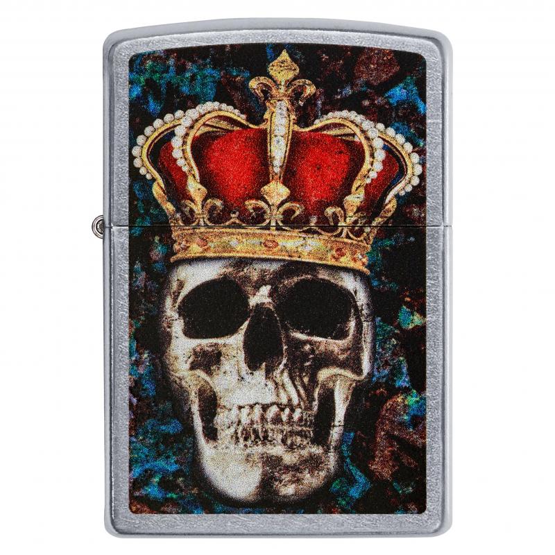 Zippo Skull King Design