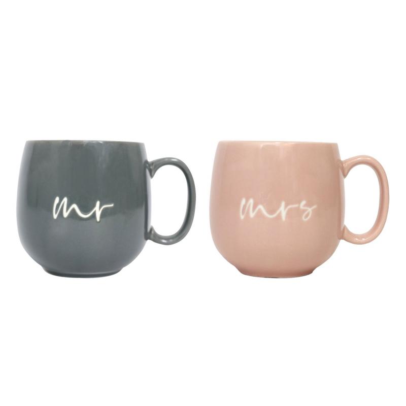Splosh Wedding Mr + Mrs Hug Mug Set
