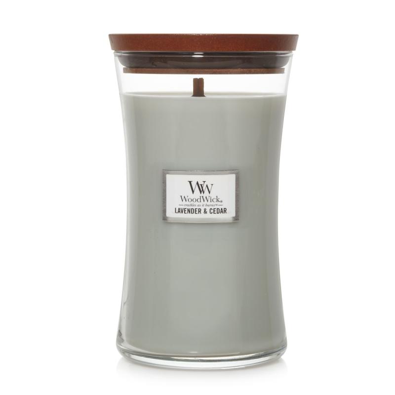 WoodWick Lavender & Cedar Large