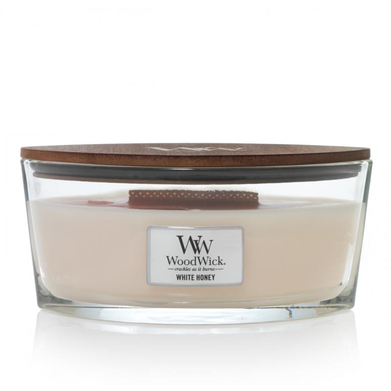 Woodwick White Honey Ellipse