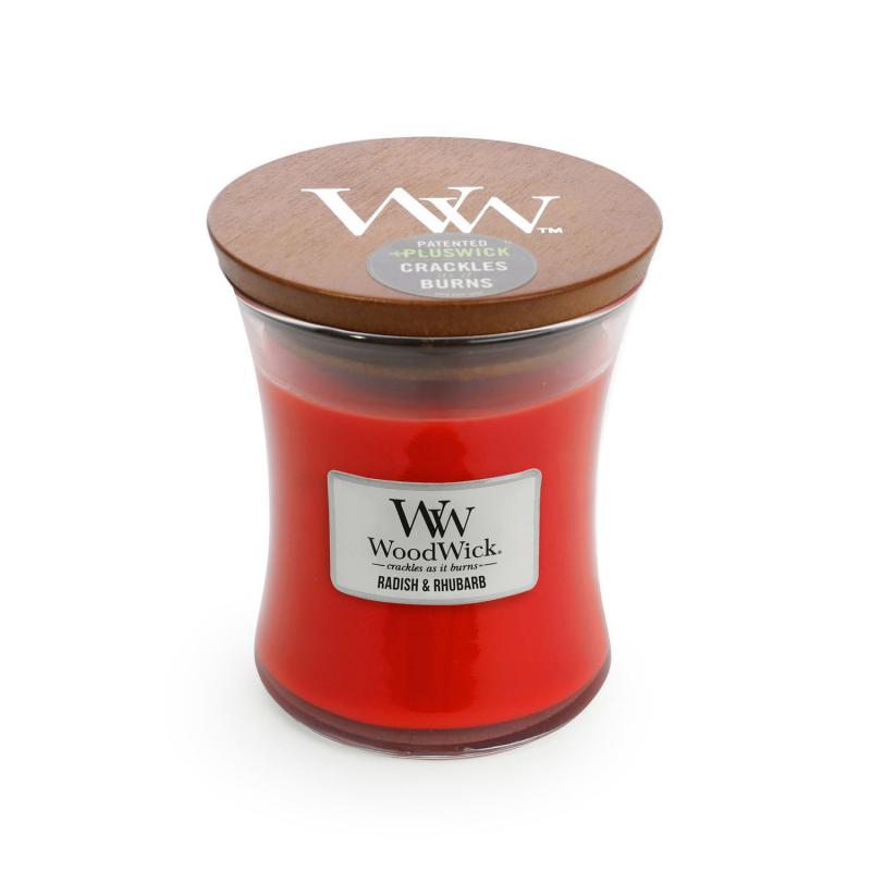 Woodwick Radish & Rhubarb Medium