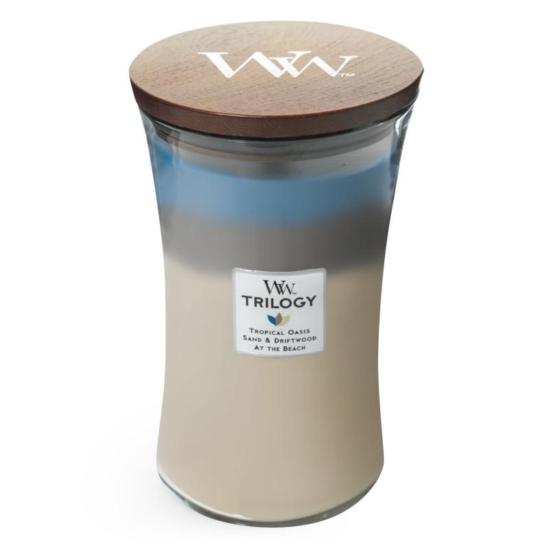 WoodWick Nautical Escape Trilogy Large