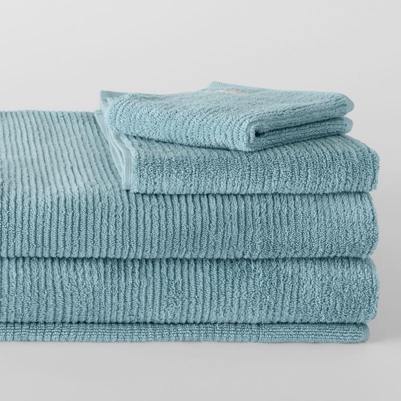 Sheridan Living Textures Misty Teal Bath Sheet