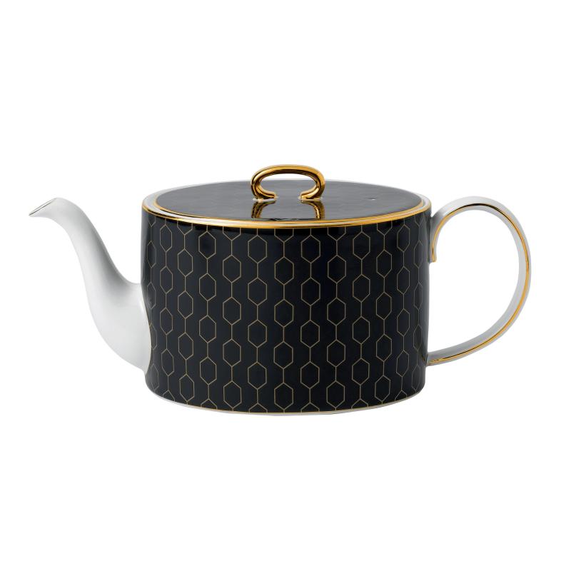 Wedgwood Arris Accent Teapot 1ltr