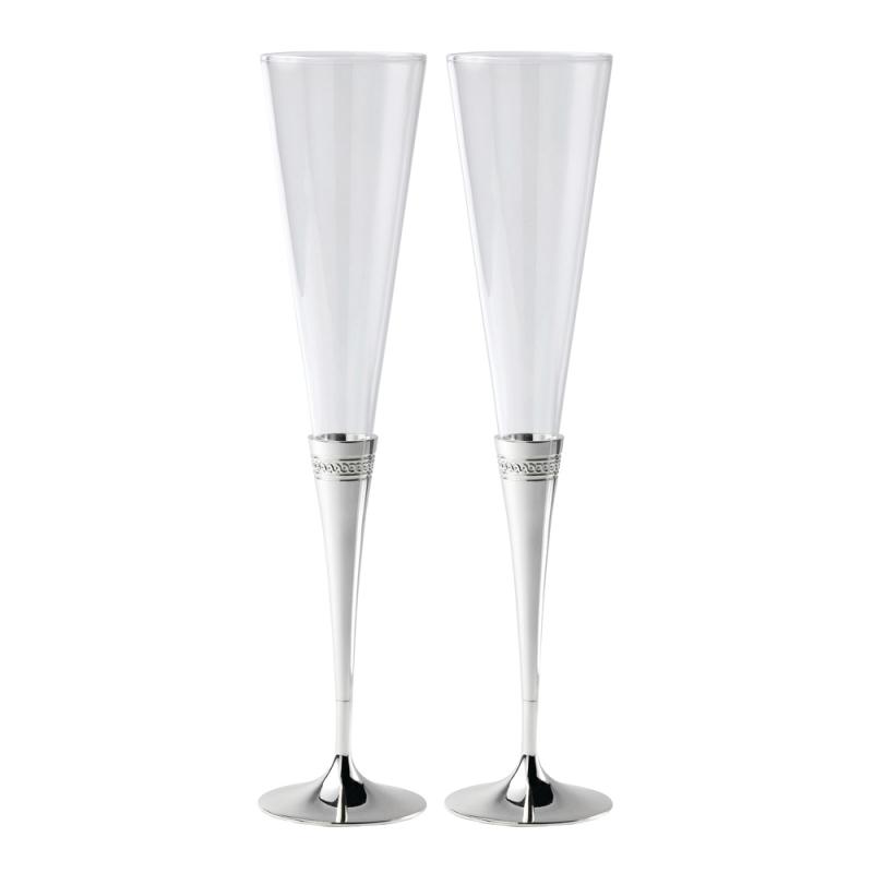Wedgwood Simply Wish Toasting Flute Pair