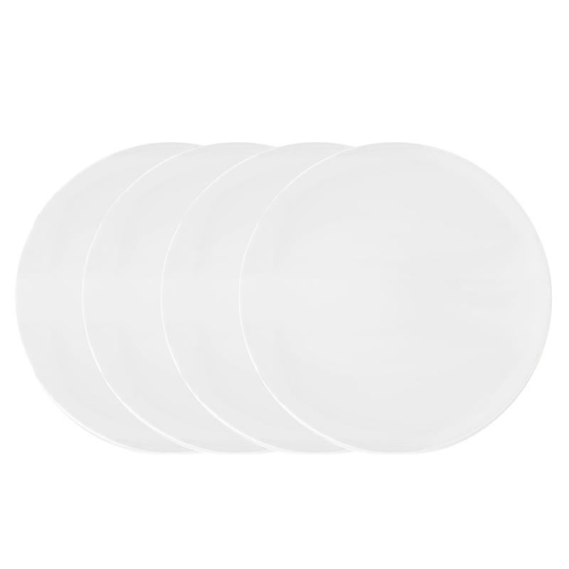 Wedgwood Vera Wang Perfect White Dinner Plate 27cm | Set of 4