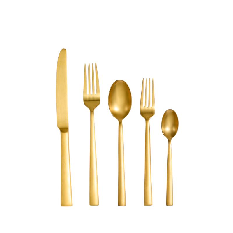 Wedgwood Vera Wang Lunar Gold Cutlery | 20 Piece