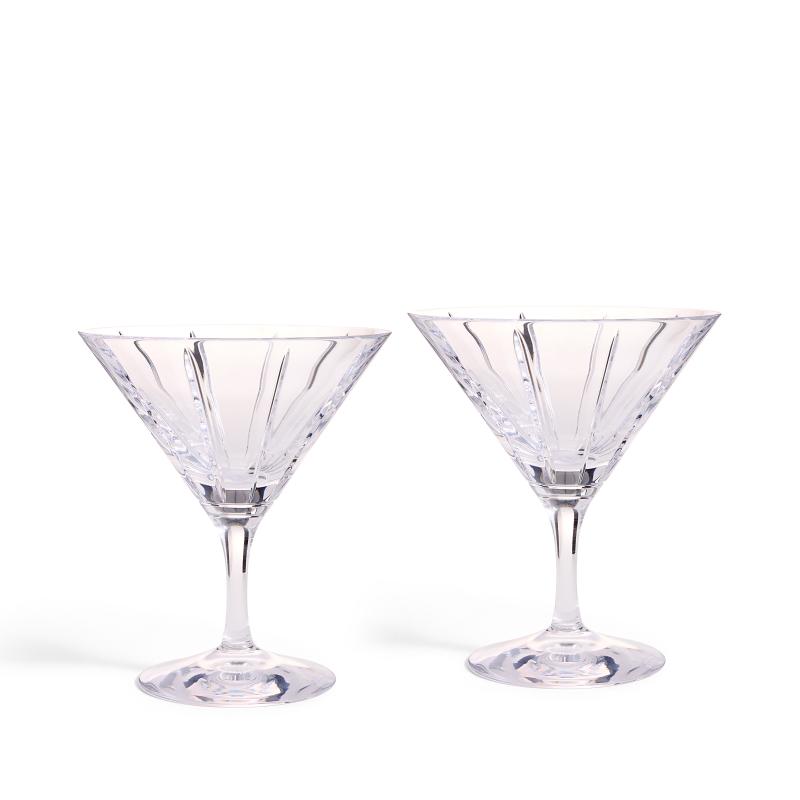 Wedgwood Vera Wang Luxe Graphite Martini 207ml | 2 Piece