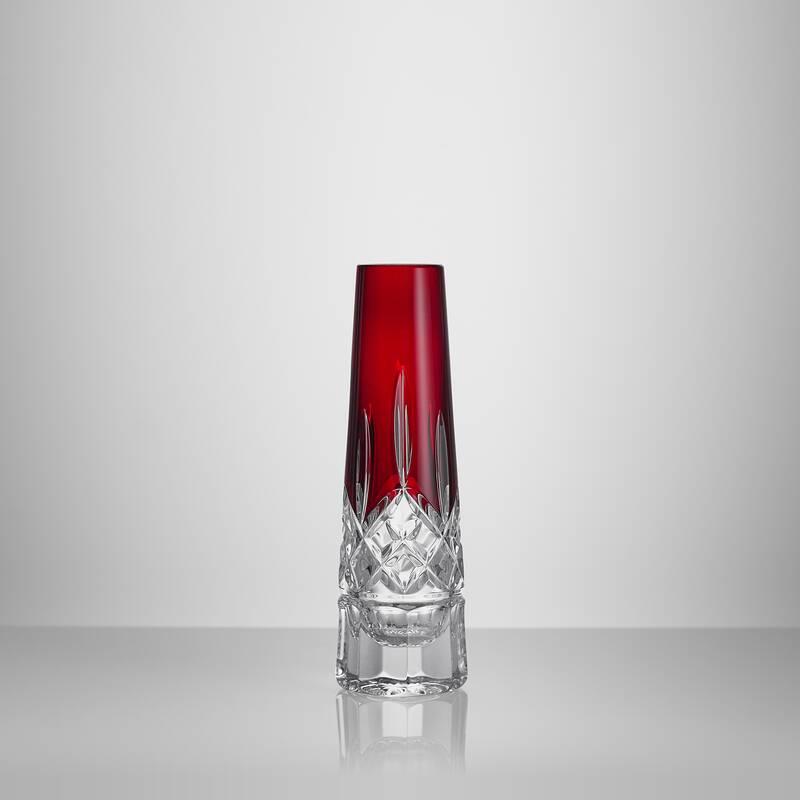 Waterford Lismore Red Bud Vase | 18cm