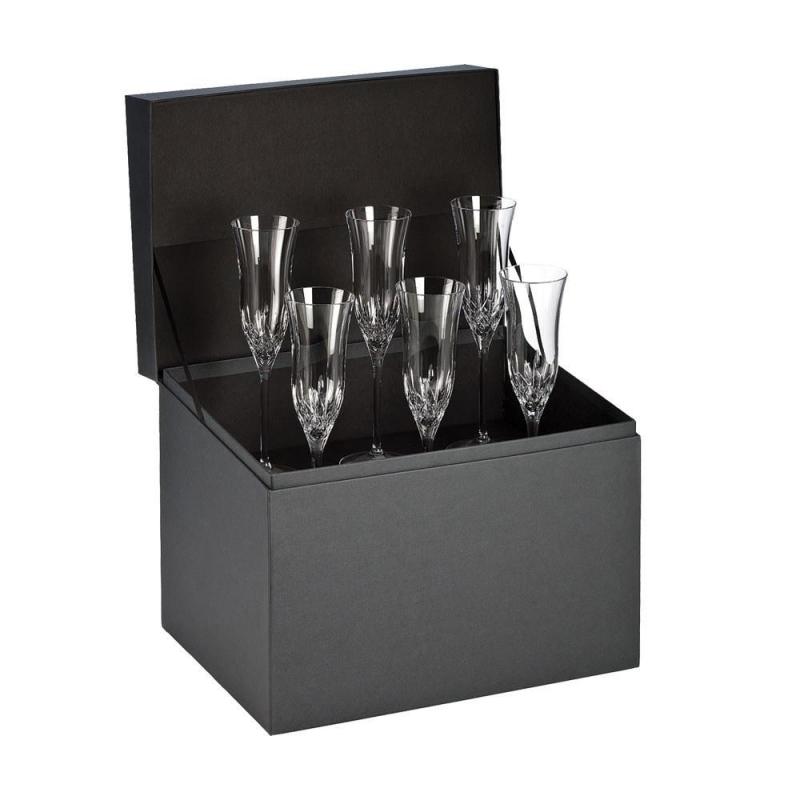 Waterford Lismore Essence Champagne Flutes | Set of 6