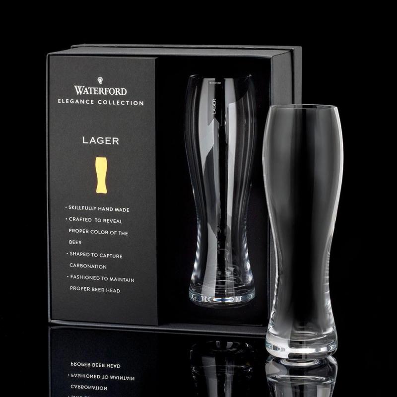 Waterford Elegance Lager Pair