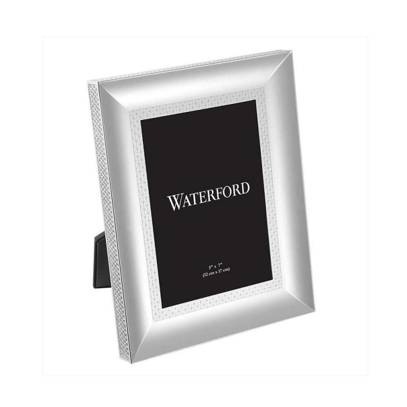 Waterford Lismore Diamond Silver Frame 5 x 7