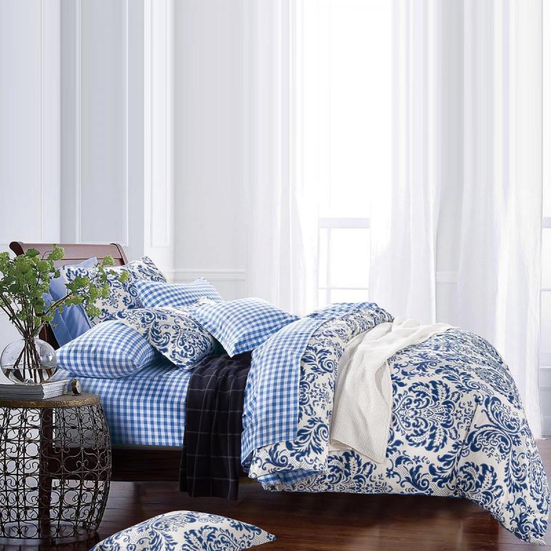 Boutique Collections A007 3pcs Bed Quilt Cover Set 100% Combed Cotton 