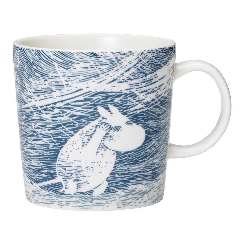 Arabia Moomin Moomintroll Snow Blizzard Mug | 300ml