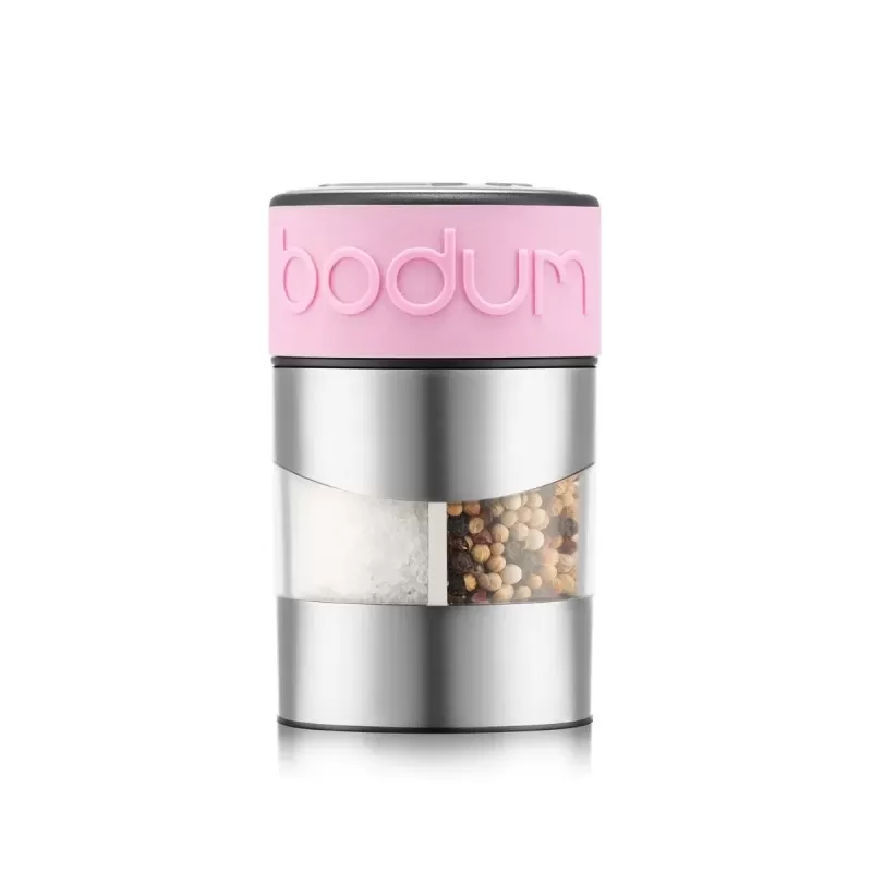 Bodum Twin Salt and Pepper Grinder | Pink